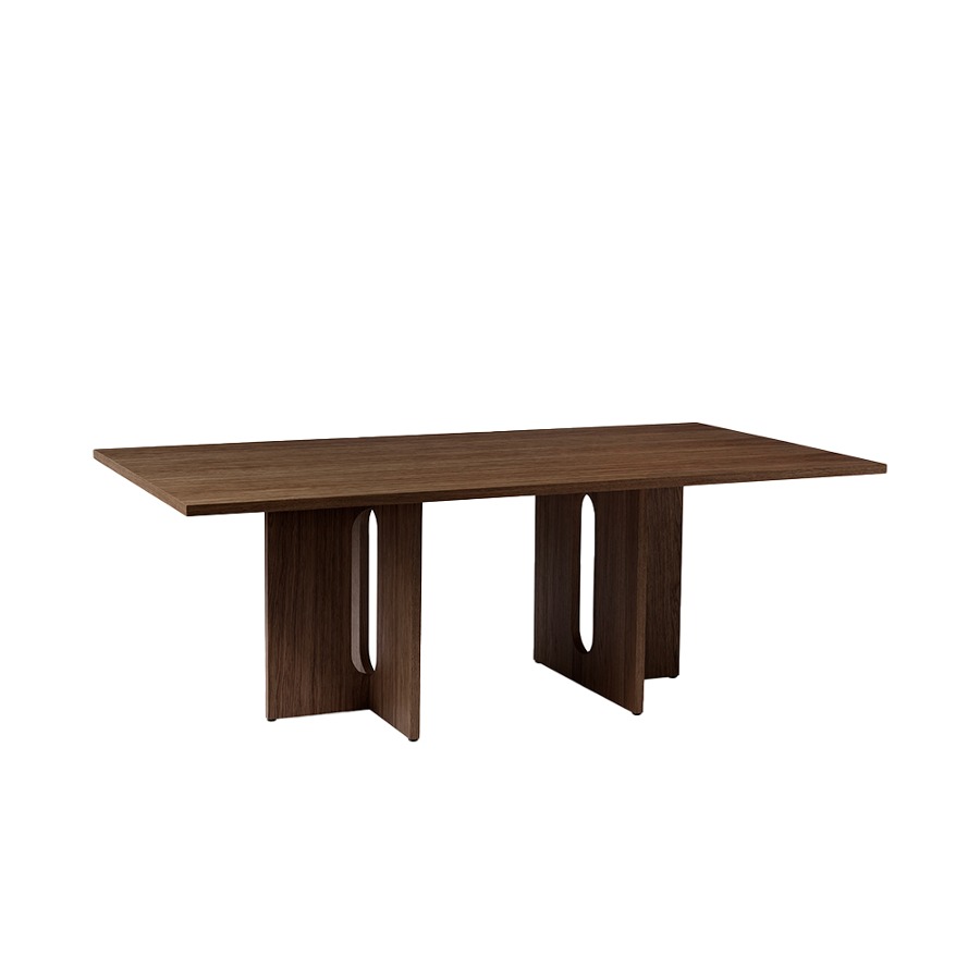 오도 코펜하겐 엔드로진 다이닝 테이블 Androgyne Dining Table Rectangular 210 x 109, Dark Stained Oak