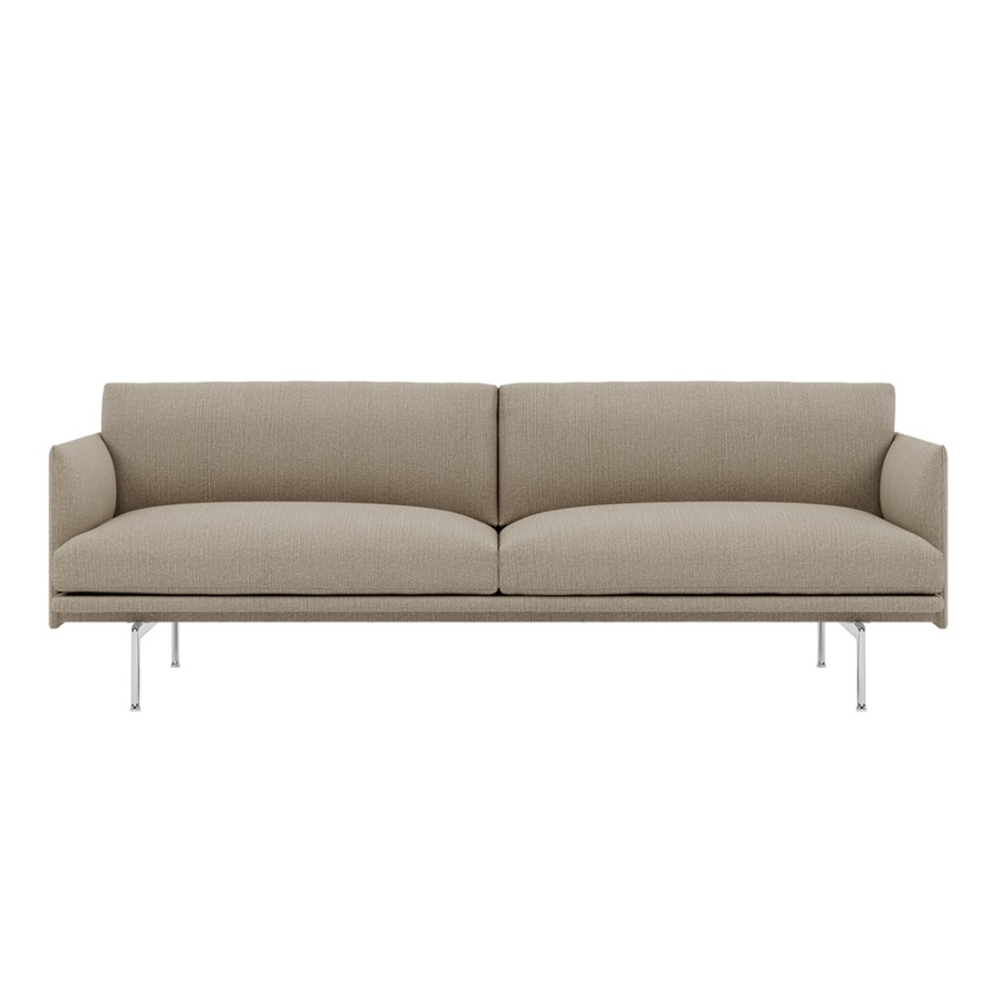무토 아웃라인 소파 Outline Sofa 3seater Aluminum/Clay 10