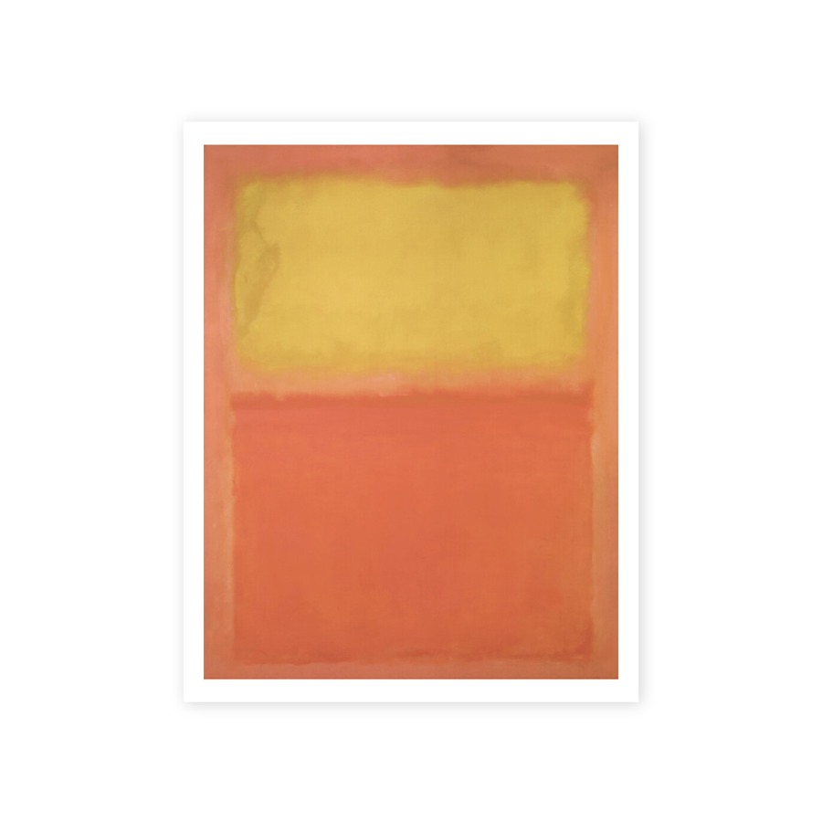 마크 로스코 Orange and Yellow, Large 81 x 101 (액자 포함)
